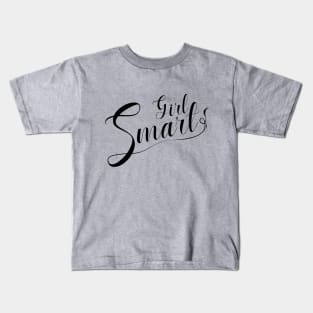 Smart girl Kids T-Shirt